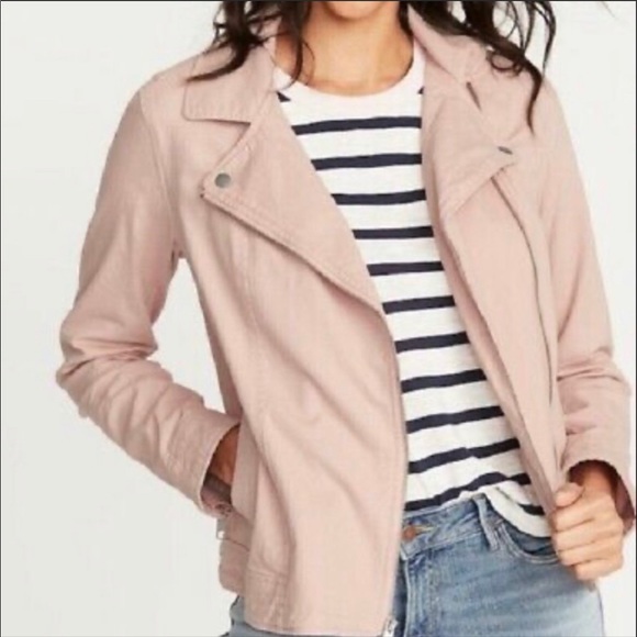 Old Navy Jackets & Blazers - Old Navy Pink Moto Jacket